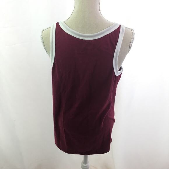 Harry Potter Hogwarts Crest Tank Maroon Juniors XS - Picture 5 of 11